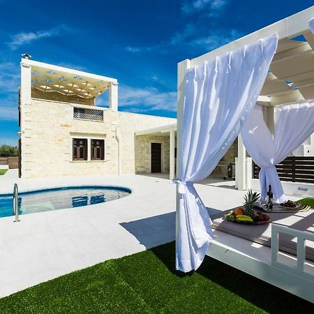 Caramel Villa, With 40M2 Pool & Spa Whirlpool, By Thinkvilla Pánormos المظهر الخارجي الصورة