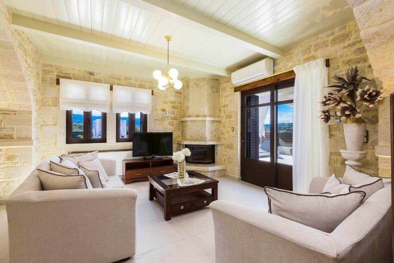 Caramel Villa, With 40M2 Pool & Spa Whirlpool, By Thinkvilla Pánormos المظهر الخارجي الصورة