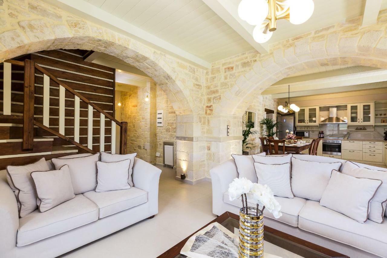 Caramel Villa, With 40M2 Pool & Spa Whirlpool, By Thinkvilla Pánormos المظهر الخارجي الصورة
